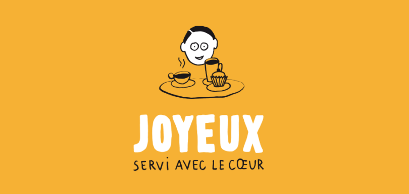 Inauguration du Café Joyeux sur les Champs-Élysées
